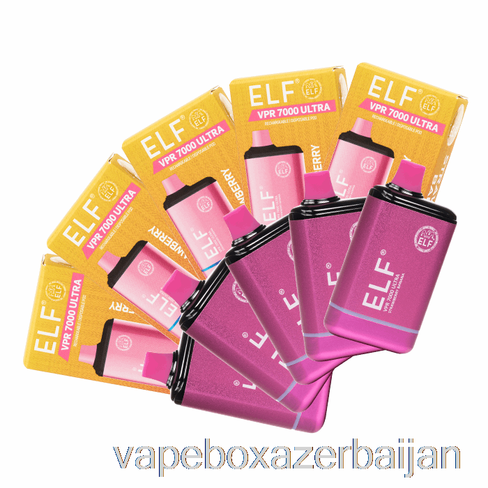 Vape Box Azerbaijan [10-Pack] ELF VPR 7000 ULTRA Disposable